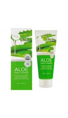 Ekel Пенка для умывания с экстрактом алоэ / Foam Cleanser Aloe, 100 мл