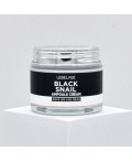 Lebelage Антивозрастной aмпульный крем с муцином чёрной улитки / Ampoule Cream Black Snail, 70 мл