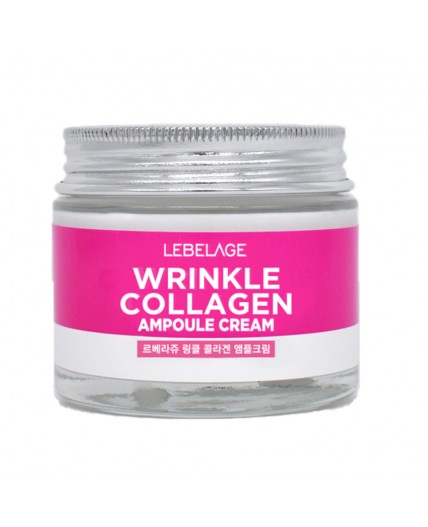 Lebelage Ампульный крем антивозрастной с коллагеном / Wrinkle Collagen Ampoule Cream, 70 мл