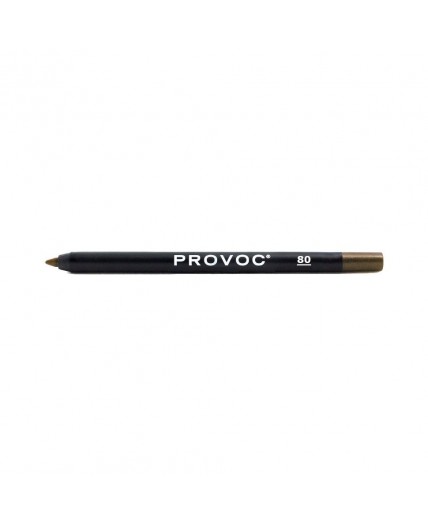 Provoc Гелевый карандаш-подводка для глаз водостойкий / Semi Permanent Gel Eye Liner №80 Practically Magic