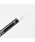 Provoc Гелевый карандаш-подводка для глаз водостойкий / Semi Permanent Gel Eye Liner №61 White Hot, белый матовый