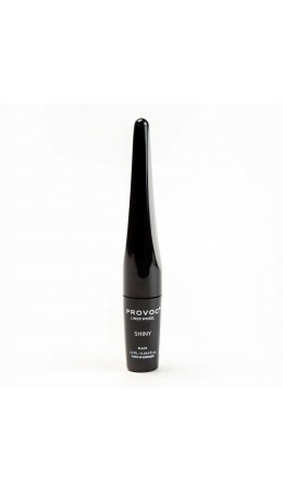 Provoc Жидкая подводка для глаз с роликом / Eyeliner Wheel 02 Shiny Black, черный глянцевый