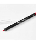 Provoc Гелевый карандаш-подводка для губ водостойкий / Semi Permanent Gel Eye Liner Filler №24 Heat of the Momen, красный