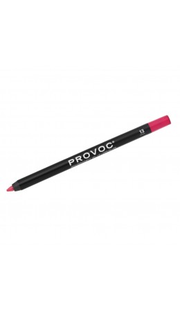 Provoc Гелевый карандаш-подводка для губ водостойкий / Semi Permanent Gel Eye Liner Filler №13 Delicious, розово-малиновый