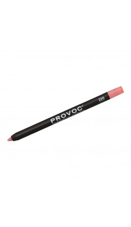 Provoc Гелевый карандаш-подводка для губ водостойкий / Semi Permanent Gel Eye Liner Filler №220 Pinkey, розово-бежево-лососевый