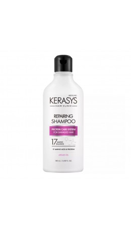 KeraSys Шампунь для повреждённых волос восстанавливающий / Repairing Shampoo, 180 мл