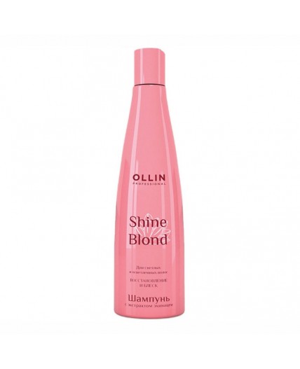 Ollin Шампунь для светлых волос с экстрактом эхинацеи / Shine Blond Moisturization & Shine Shampoo, 300 мл