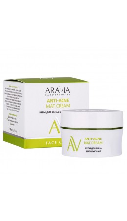 Aravia Laboratories Крем для лица матирующий / Anti-Acne Mat Cream, 50 мл