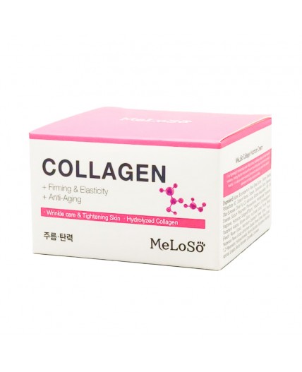 MeLoSo Крем для лица с коллагеном питательный против морщин / Collagen Nutrition Cream, 100 мл