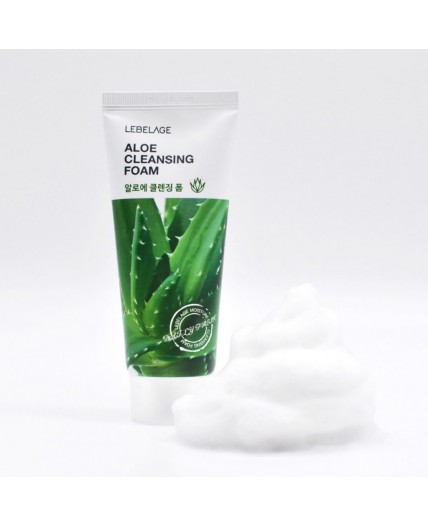 Lebelage Пенка для умывания с экстрактом алоэ вера / Aloe Cleansing Foam, 100 мл