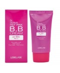 Lebelage BB-крем увлажняющий с экстрактом розы / Dr. Derma Hot Pink BB Cream Spf 50+ Pa+++, 30 мл