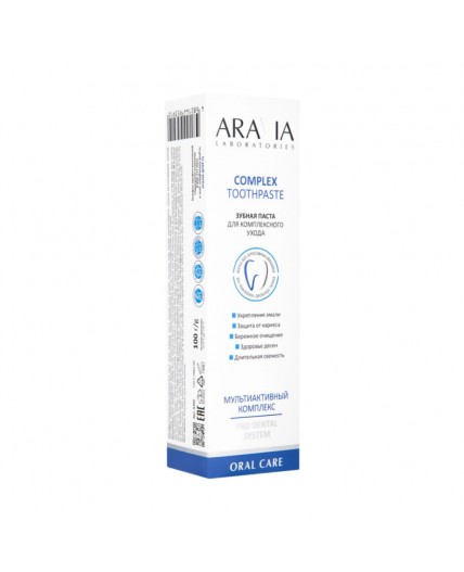 Aravia Laboratories Зубная паста для комплексного ухода / Complex Toothpaste, 100 г