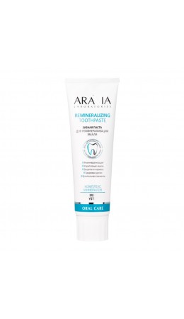 Aravia Laboratories Зубная паста для реминерализации эмали / Remineralizing Toothpaste, 100 г