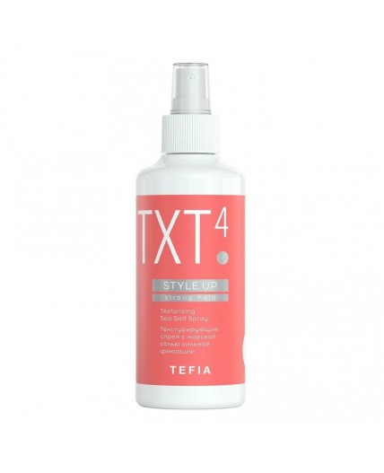 TEFIA Style.Up Текстурирующий спрей с морской солью сильной фиксации / Texturizing Sea Salt Spray Strong Hold, 250 мл