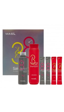 Masil Набор для ухода за волосами / Limited Edition 38 Salon Hair Set. 300 мл, 200 мл, 8 мл x 4