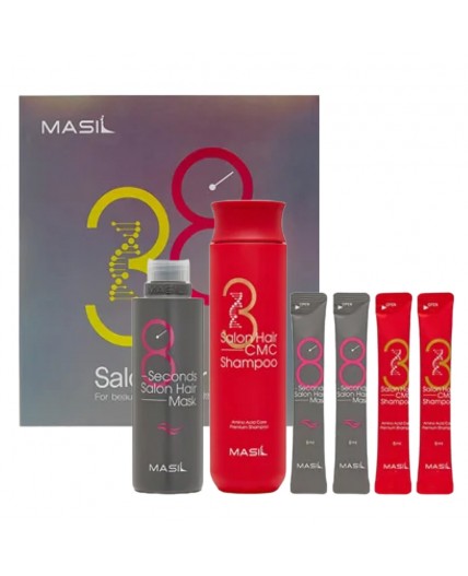 Masil Набор для ухода за волосами / Limited Edition 38 Salon Hair Set. 300 мл, 200 мл, 8 мл x 4