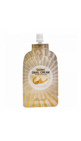 Beausta Крем для лица регенерирующий с муцином улитки / Golden Snail Cream, 15 мл