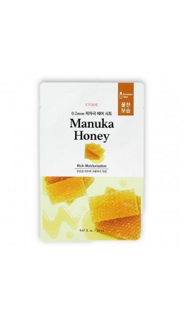 Etude Тканевая маска для лица с экстрактом меда манука / 0.2 Therapy Air Mask Manuka Honey, 20 мл