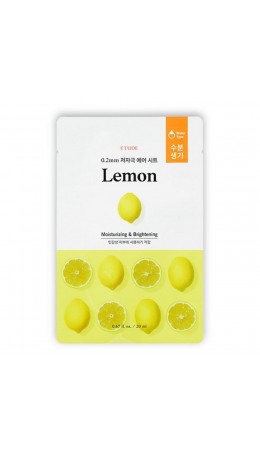 Etude Тканевая маска с экстрактом лимона / 0.2 Therapy Air Mask Lemon, 20 мл