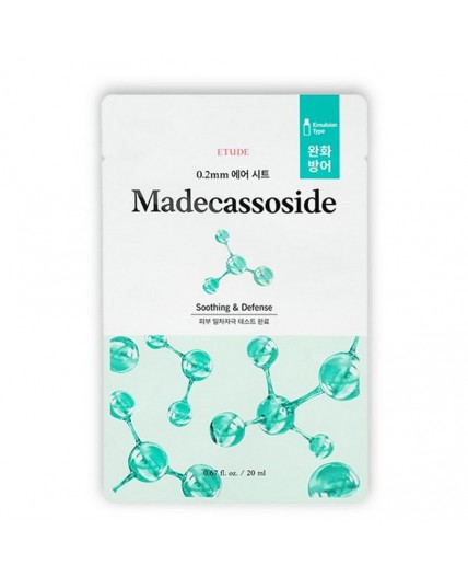 Etude Тканевая маска для лица с экстрактом мадекассосида / 0.2 Therapy Air Mask Madecassoside, 20 мл