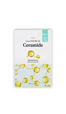 Etude Тканевая маска для лица с керамидами / 0.2 Therapy Air Mask Ceramide, 20 мл