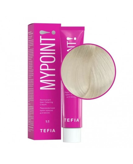 TEFIA Mypoint 0.0A корректор для рассветления уровня тона / Permanent Hair Coloring Cream, 60 мл