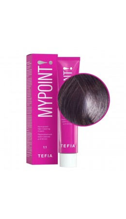 TEFIA Mypoint Пепельный корректор для волос / Permanent Hair Coloring Cream, 60 мл