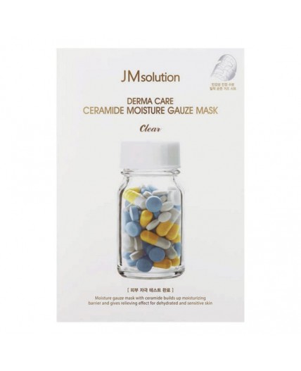 JMsolution Тканевая маска для лица с церамидами для чувствительной кожи / Derma Care Ceramide Moisture Gauze Mask, 25 мл