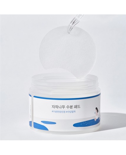 ROUND LAB Увлажняющие тонер-пэды с березовым соком / Birch Juice Moisturizing Pad, 80 шт. (150 г.)