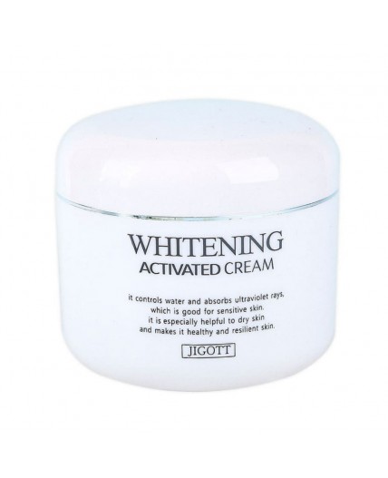 Jigott Антивозрастной крем для лица осветляющий / Whitening Activated Cream, 100 мл