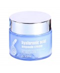 Jigott Крем для лица увлажняющий с гиалуроновой кислотой / Zenzia Hyaluronic Acid Ampoule Cream, 70 мл