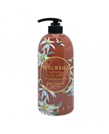 Jigott Гель для душа с экстрактом эдельвейса / Edelweiss Perfume Body Wash, 750 мл