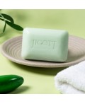 Jigott Мыло-скраб для лица и тела с экстрактом огурца / Cucumber Scrub Soap, 150 г