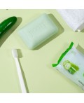 Jigott Мыло-скраб для лица и тела с экстрактом огурца / Cucumber Scrub Soap, 150 г