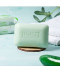 Jigott Мыло-скраб для лица и тела с экстрактом огурца / Cucumber Scrub Soap, 150 г