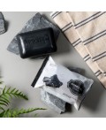 Jigott Мыло-скраб для лица и тела с древесным углем / Charcoal Scrub Soap, 150 г