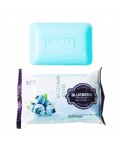 Jigott Мыло-скраб для лица и тела с экстрактом черники / Blueberry Scrub Soap, 150 г