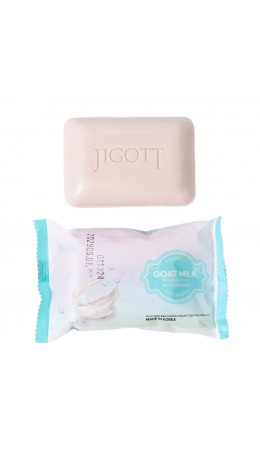 Jigott Мыло-скраб для лица и тела с экстрактом козьего молока / Goat Milk Scrub Soap, 150 г