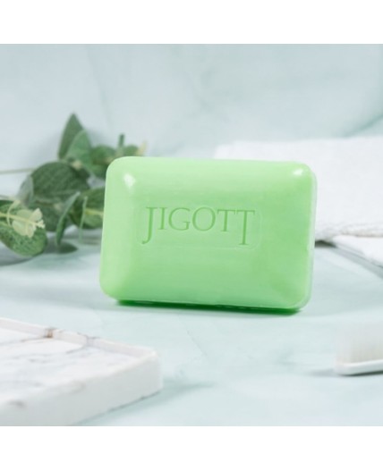 Jigott Мыло-скраб для лица и тела с экстрактом алоэ / Aloe Scrub Soap, 150 г