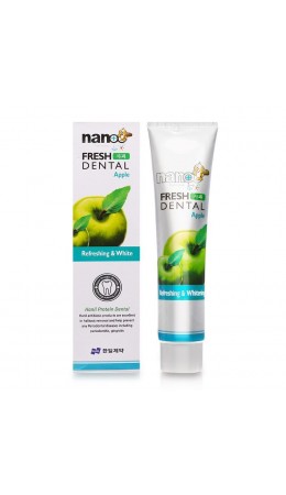 Hanil Зубная паста с экстрактом яблока отбеливающая / Nano Fresh Dental Apple, 160 г