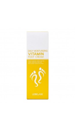 Lebelage Увлажняющий крем для ног с витаминами / Daily Moisturizing Vitamin Foot, 100 мл