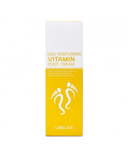 Lebelage Увлажняющий крем для ног с витаминами / Daily Moisturizing Vitamin Foot, 100 мл