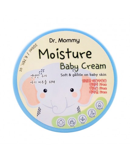 MeLoSo Увлажняющий детский крем / Dr. Mommy Moisture Baby Cream, 200 мл