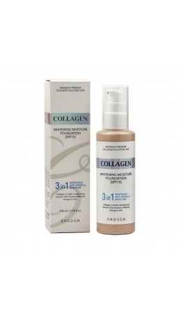 Enough Увлажняющий тональный крем 3 в 1 №13 / Collagen Whitening Moisture Foundation, 100 мл