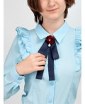 Блузка голубой