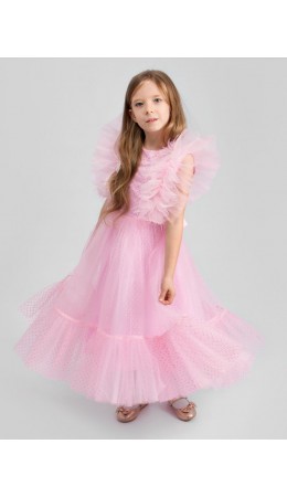 Платье розовый