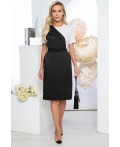 Платье Фантазия (блэк энд вайт) П5314