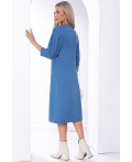 Платье Нинель (синее) П8323