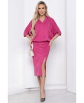 Платье Вэнсдей (розовое) П8565