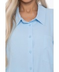 Рубашка Лето голубая Б10073